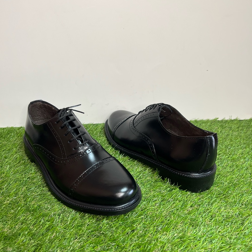 Men Genuine Leather Oxford Style Dress Shoes Zapatos De vestir Piel Genuina 330